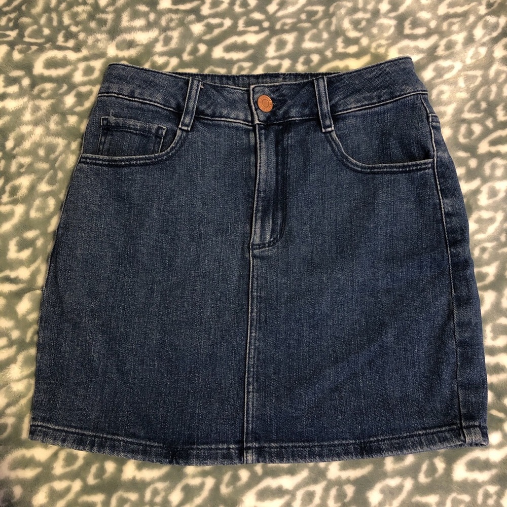 Garage Jean Skirt
